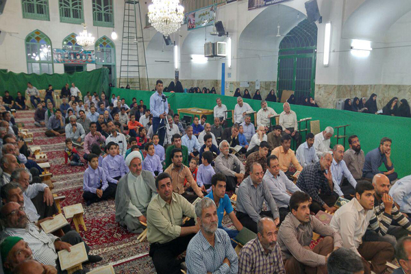 برگزاری مراسم اولین سالگرد شهید دانش در تفت+عکس