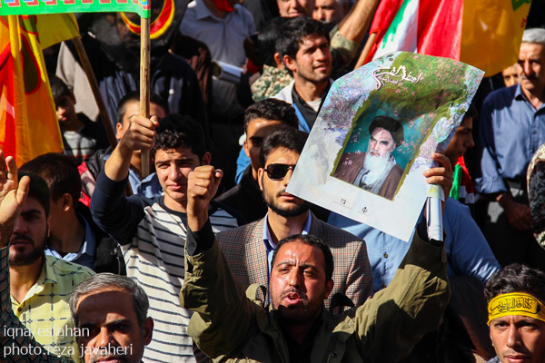مراسم راهپیمایی روز 13 در اصفهان برگزار شد