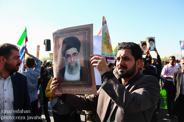 مراسم راهپیمایی روز 13 در اصفهان برگزار شد