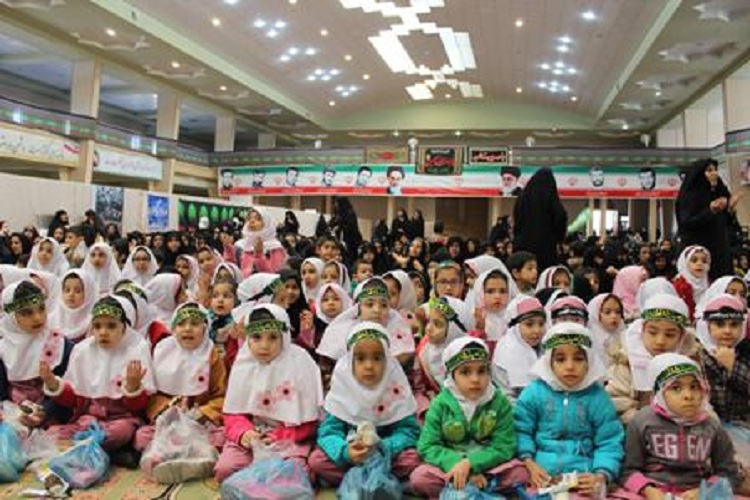 همایش «رقیه جان دوستت داریم» در خمین برگزار شد