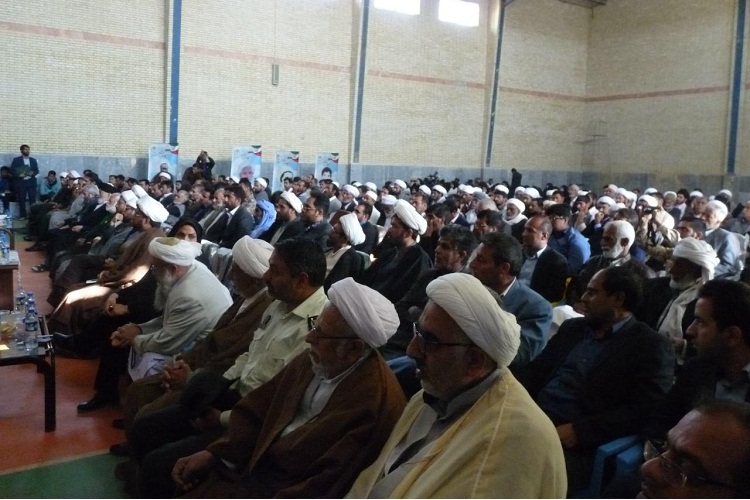 یادواره شهدای روحانی و عرصه تبلیغ در هامون + تصاویر