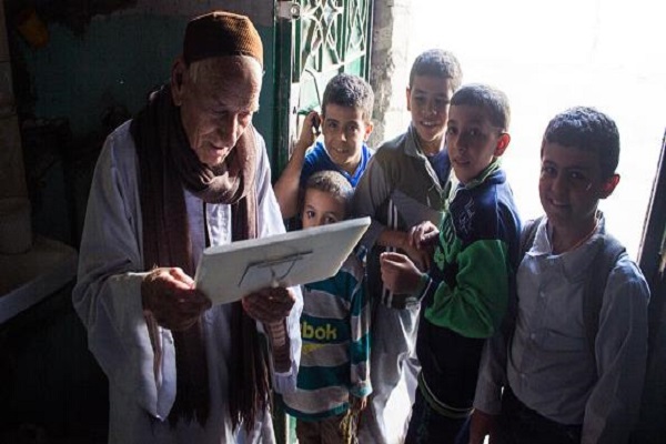 پیرمرد مسیحی آموزگار قرآن
