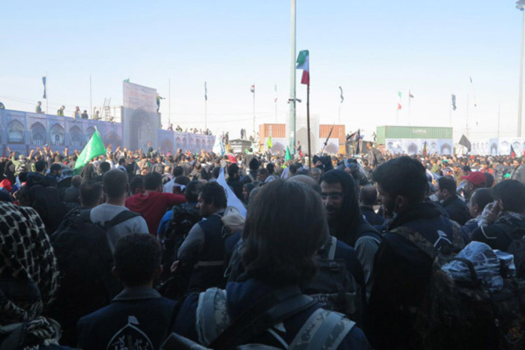 برپایی موکب کاروان خدام العترت شهرداری رشت در کربلا