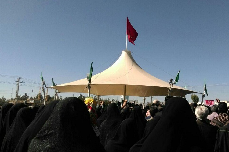 گزارش تصویری مراسم تشییع پیکر شهید محسن خزایی در زاهدان/ 2