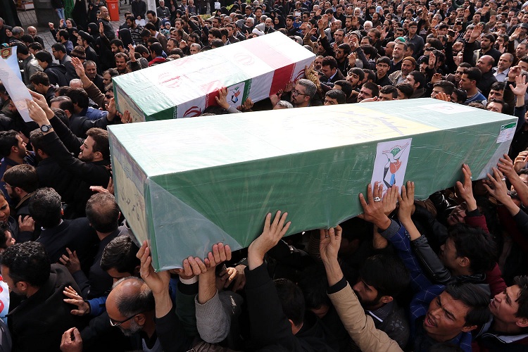 پیکر مطهر سه شهید مدافع حرم در مشهد تشییع شد