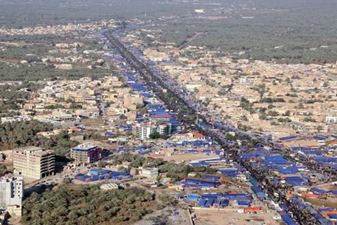 گزارش روزنامه پاکستانی از راهپیمایی میلیونی اربعین/ ادیت شده