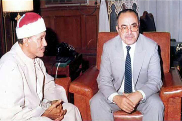 تصویر نایاب مرحوم عبدالباسط محمد عبدالصمد دهه هشتاد میلادی تصویر نایاب مرحوم عبدالباسط محمد عبدالصمد دهه هشتاد میلادی