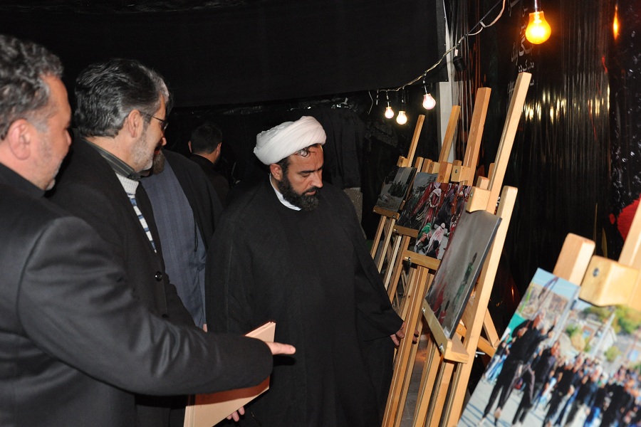 مراسم نشان ارادت عاشورایی و سفره احسان همراه با زیارت اربعین/ دانشگاه پیام نور اردبیل