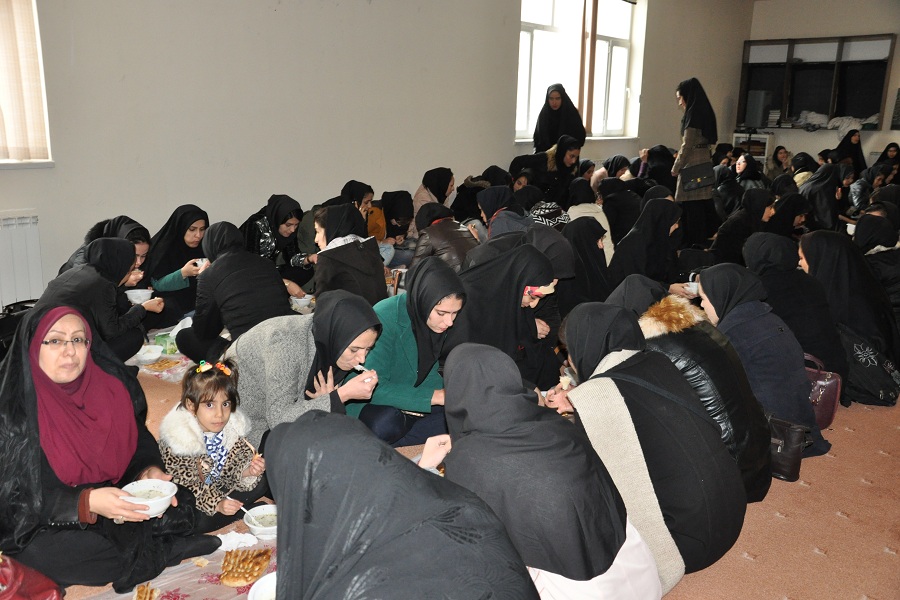 مراسم نشان ارادت عاشورایی و سفره احسان همراه با زیارت اربعین/ دانشگاه پیام نور اردبیل