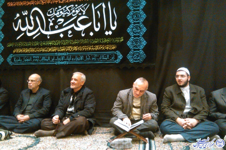 حضور پرشور نوجوانان و جوانان در جلسه هیئت قاریان قرآن مشهد