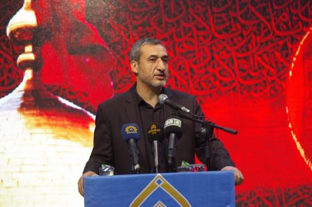 مراسم اربعین حسینی با حضور مسئولان کشوری ایران و ترکیه + عکس