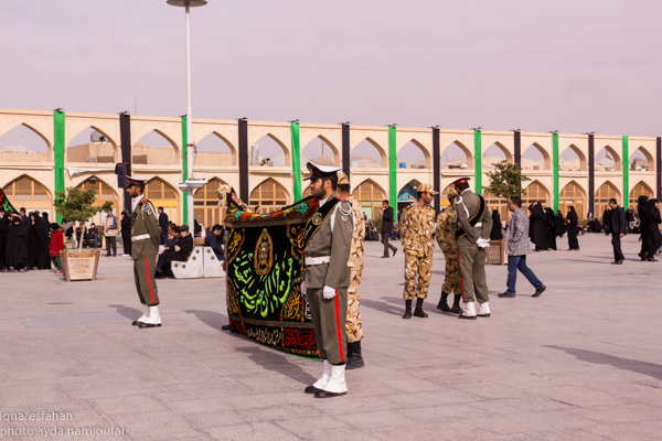 اجتماع عظیم عزاداران حسینی در میدان امام علی اصفهان