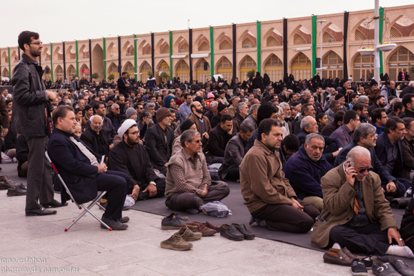 اجتماع عظیم عزاداران حسینی در میدان امام علی اصفهان