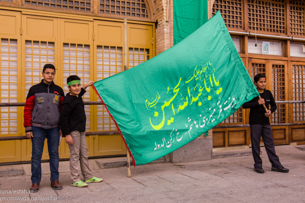 اجتماع عظیم عزاداران حسینی در میدان امام علی اصفهان