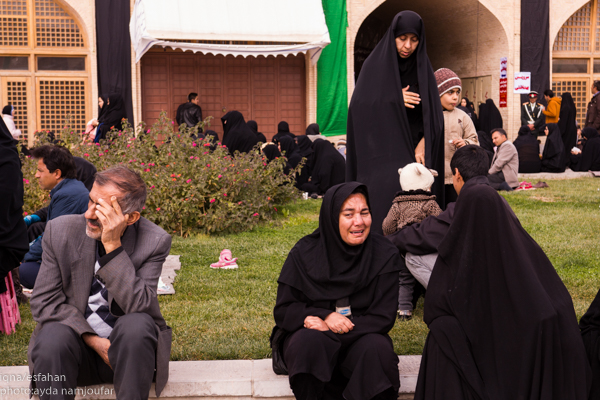 اجتماع عظیم عزاداران حسینی در میدان امام علی اصفهان