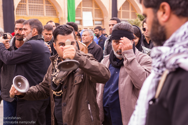 اجتماع عظیم عزاداران حسینی در میدان امام علی اصفهان