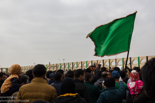 اجتماع عظیم عزاداران حسینی در میدان امام علی اصفهان