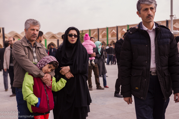 اجتماع عظیم عزاداران حسینی در میدان امام علی اصفهان