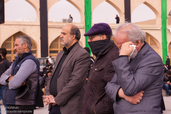 اجتماع عظیم عزاداران حسینی در میدان امام علی اصفهان