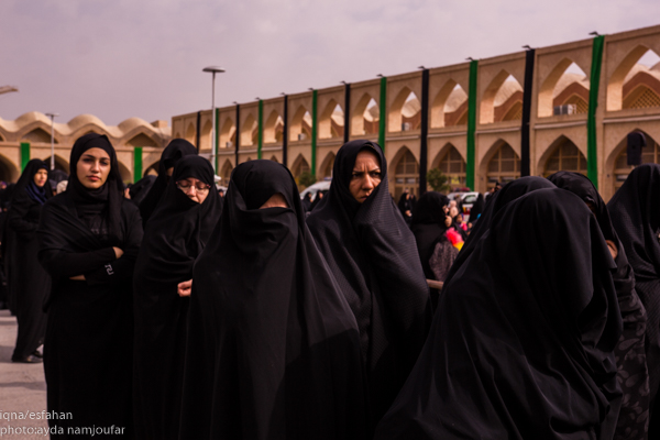 اجتماع عظیم عزاداران حسینی در میدان امام علی اصفهان