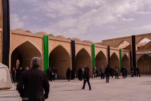 اجتماع عظیم عزاداران حسینی در میدان امام علی اصفهان