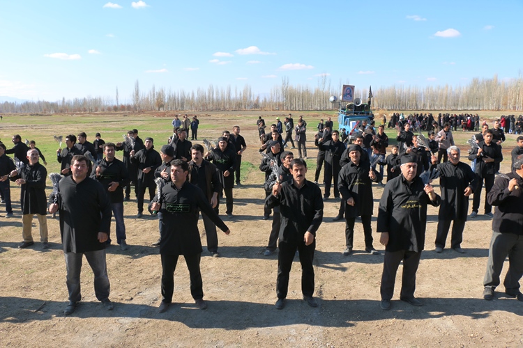 مراسم عزاداری اربعین حسینی در روستاهای سلماس