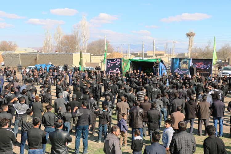 مراسم عزاداری اربعین حسینی در روستاهای سلماس