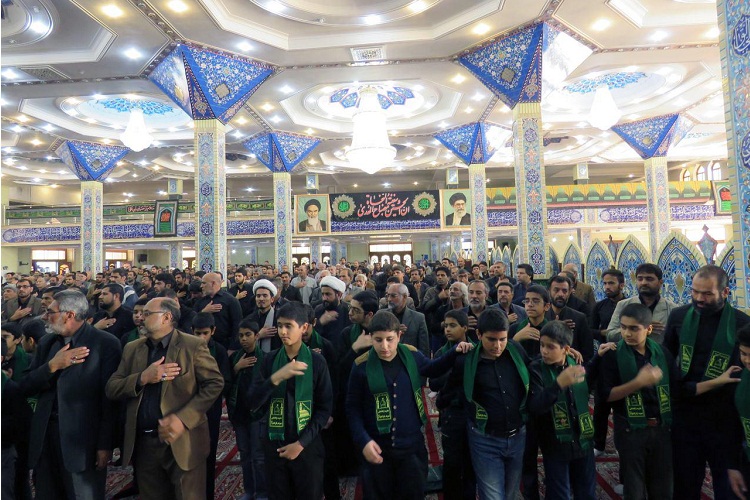 گزارش تصویری از اجتماع بزرگ اربعین حسینی در مسجد جامع زاهدان