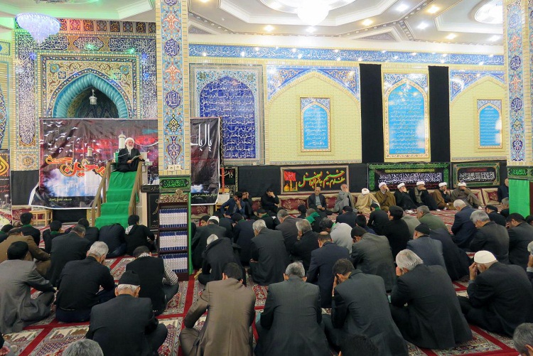 گزارش تصویری از اجتماع بزرگ اربعین حسینی در مسجد جامع زاهدان