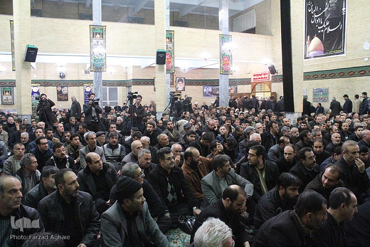 برگزاری مراسم شام‌غریبان جان‌باختگان حادثه قطار تبریز-مشهد+تصاویر