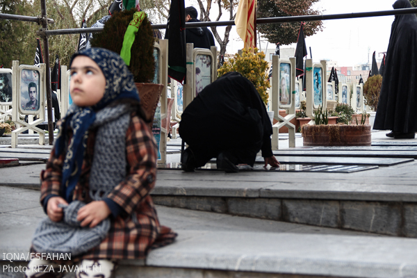 سومین سالگردشهادت مدافع حرم پاسدار شهید ابولفضل شیروانیان در گلستان .شهدای این شهر برگزار شد