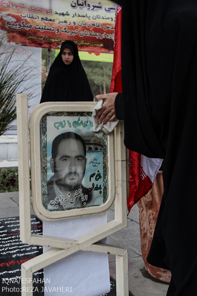 سومین سالگردشهادت مدافع حرم پاسدار شهید ابولفضل شیروانیان در گلستان .شهدای این شهر برگزار شد