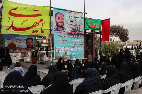 سومین سالگردشهادت مدافع حرم پاسدار شهید ابولفضل شیروانیان در گلستان .شهدای این شهر برگزار شد