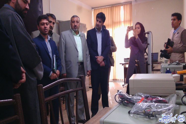 بهره برداری از تجهیزات اهدایی خیرین در دانشگاه فناوری‌های نوین سبزوار
