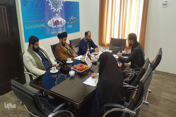 حضور دبیر اجرایی طرح ملی تلاوت در تحریریه ایکنای خراسان رضوی
