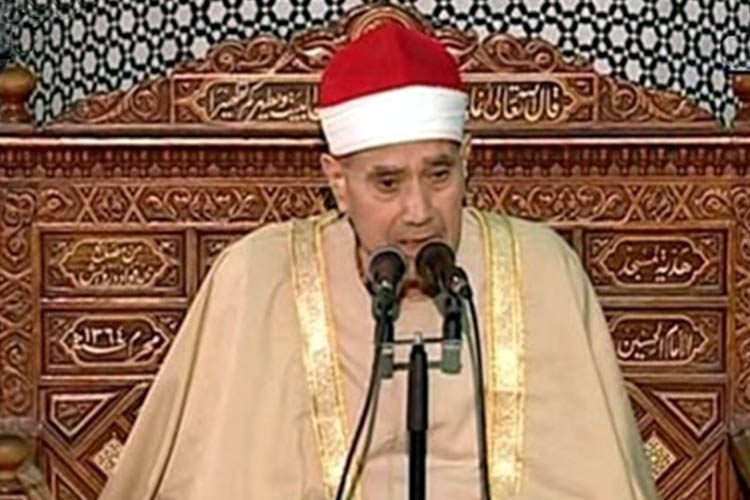 تلاوت کوتاه «غلوش» در مسجد ابراهیم الدوسوقی