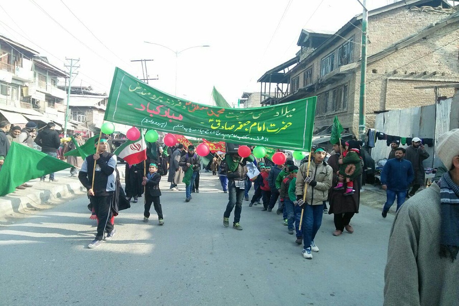 راهپیمایی مسلمانان کشمیر در هفته وحدت
