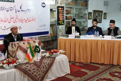 پایان مسابقات قرآن ایران در مسجد اهل سنت پاكستان + عکس