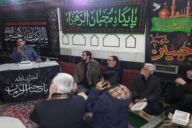 برگزاری محفل انس با قرآن همزمان با هفته بسیج و حضور پرشور نوجوانان