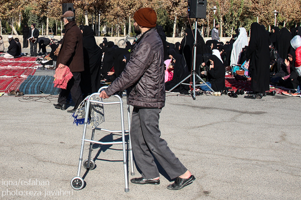 نماز باران در اصفهان برپا شد