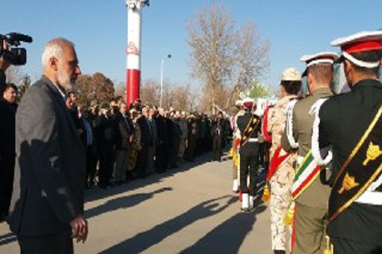 استقبال از دو شهید گمنام در ارومیه