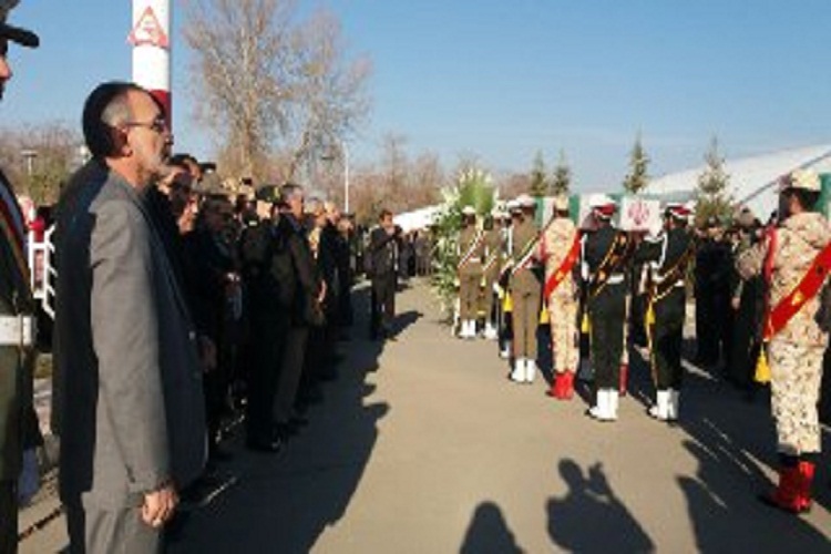 استقبال از دو شهید گمنام در ارومیه