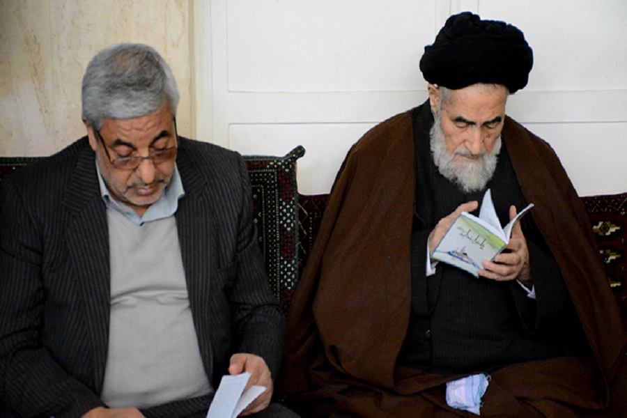 مراسم قرائت زیارت ازبعید و یادبود ارتحال حضرت آیت‌الله موسوی اردبیلی در ارومیه