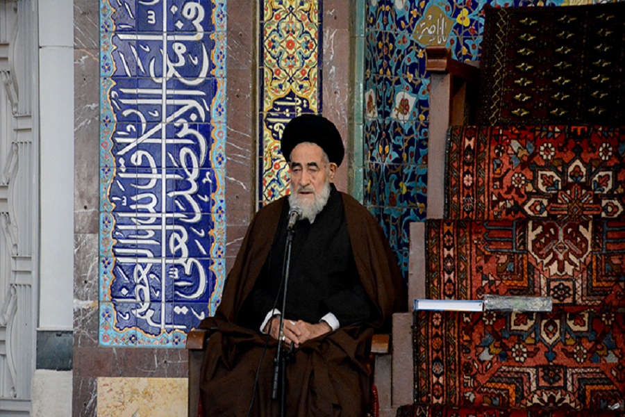مراسم قرائت زیارت ازبعید و یادبود ارتحال حضرت آیت‌الله موسوی اردبیلی در ارومیه