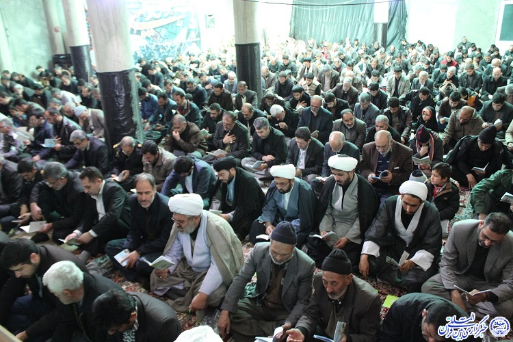 برگزاری مراسم «لبیک یا رسول الله» در امامزاده دوخاتون(ع) شهرکرد