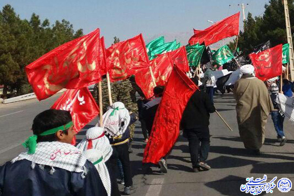 عکس: کاروان پیاده شهدای گمنام در یزد