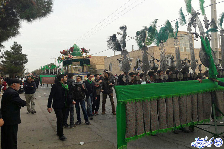 گزارش تصویری از عزاداری 28 صفر در شاهدیه یزد
