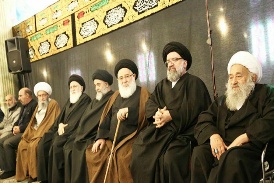 تشییع پیکر آیت‌الله شاهرخی در قم
