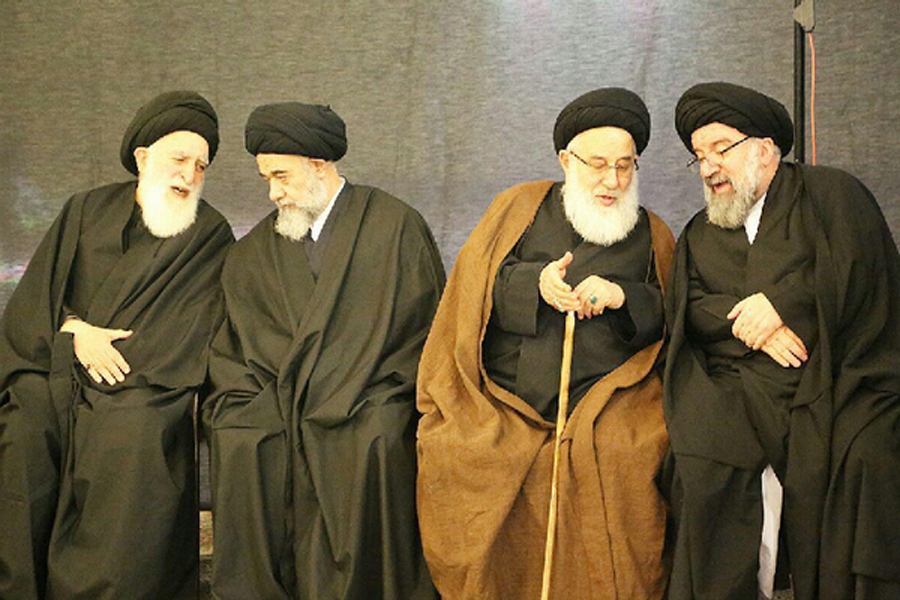تشییع پیکر آیت‌الله شاهرخی در قم
