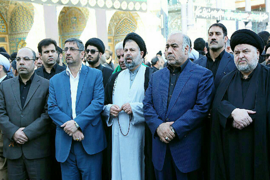 تشییع پیکر آیت‌الله شاهرخی در قم